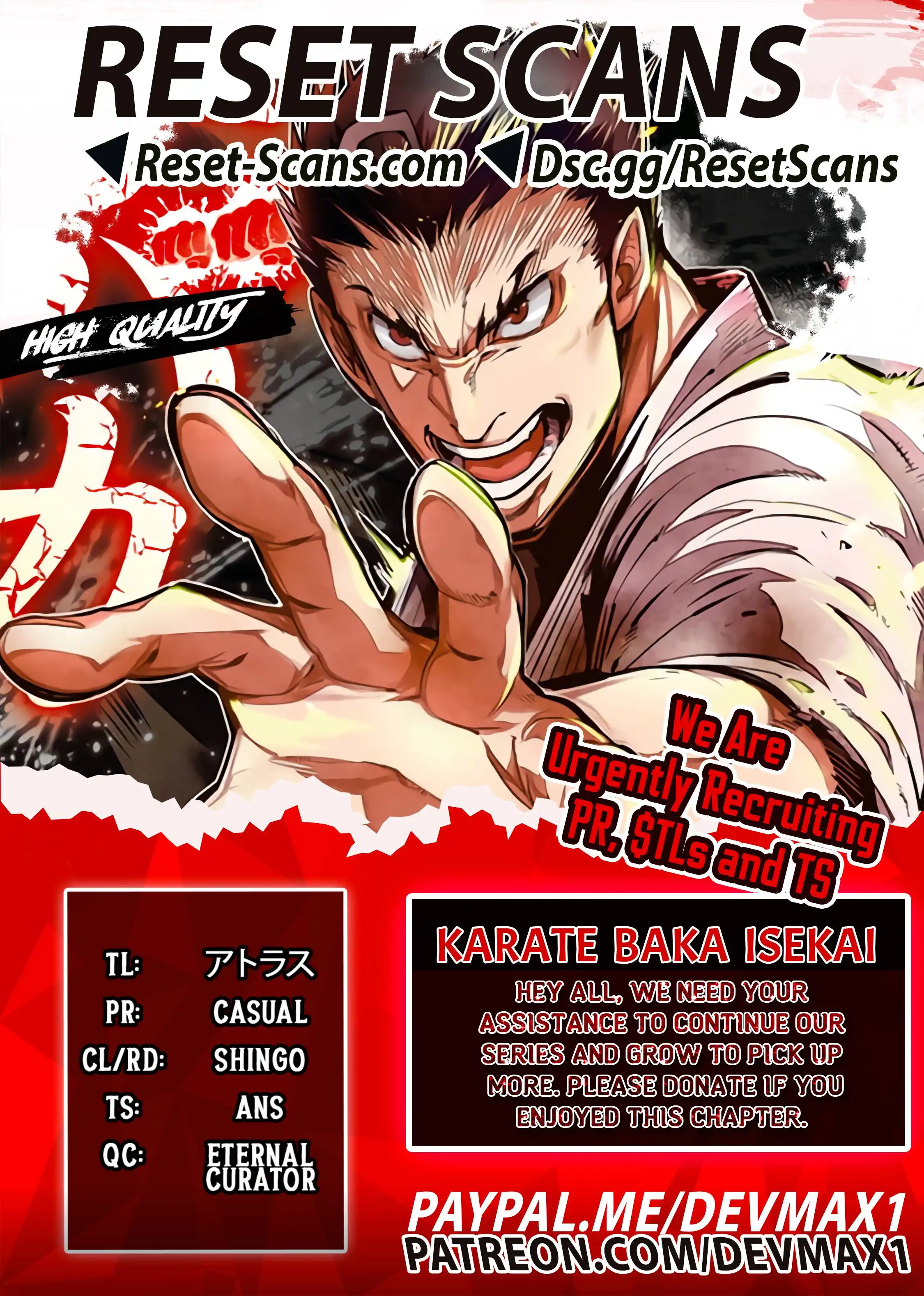 Karate Baka Isekai Chapter 17.2 1